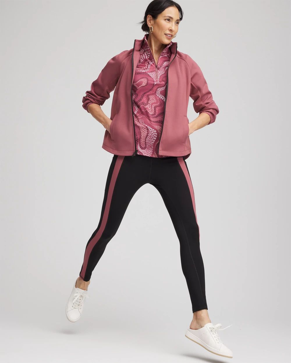 Zenergy® Colorblock Ankle Leggings | Chico's